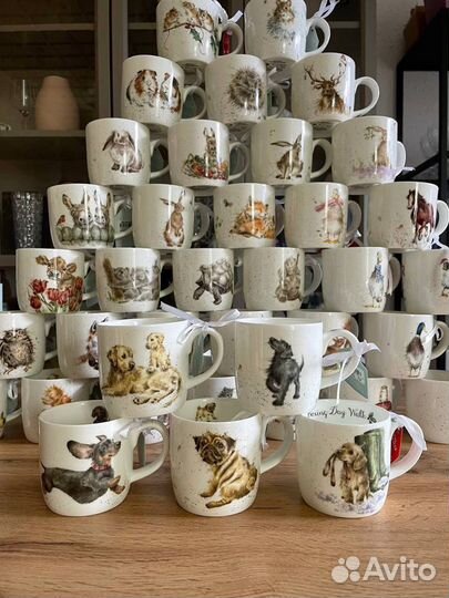 Royal Worcester кружка костяной фарфор