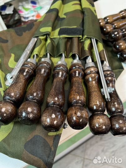 Подарочный набор шампуров для мужчины