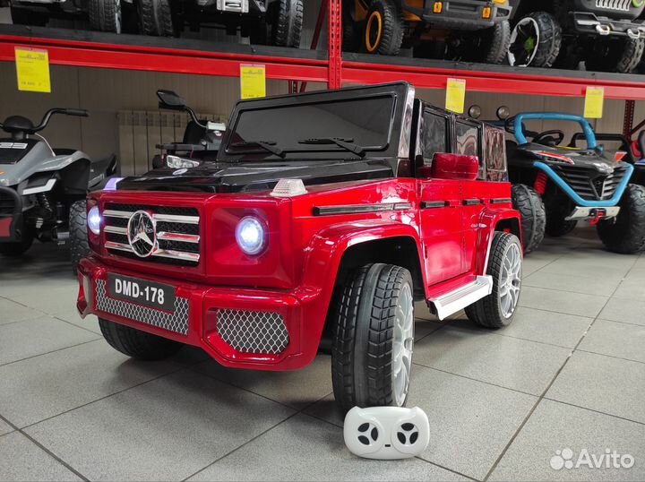 Электромобиль детский новый Гелик 2х местный