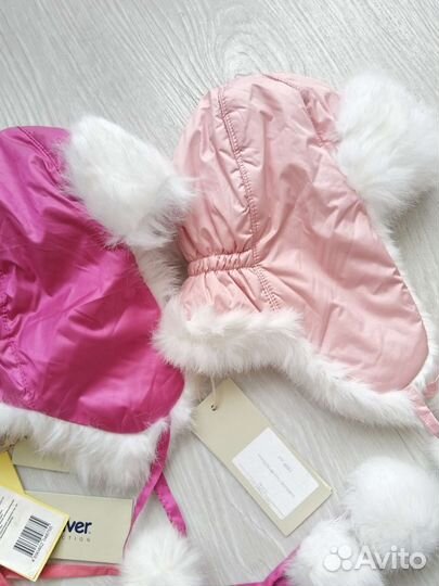 Шапка зимняя новая р.52 нат.мех(кролик)