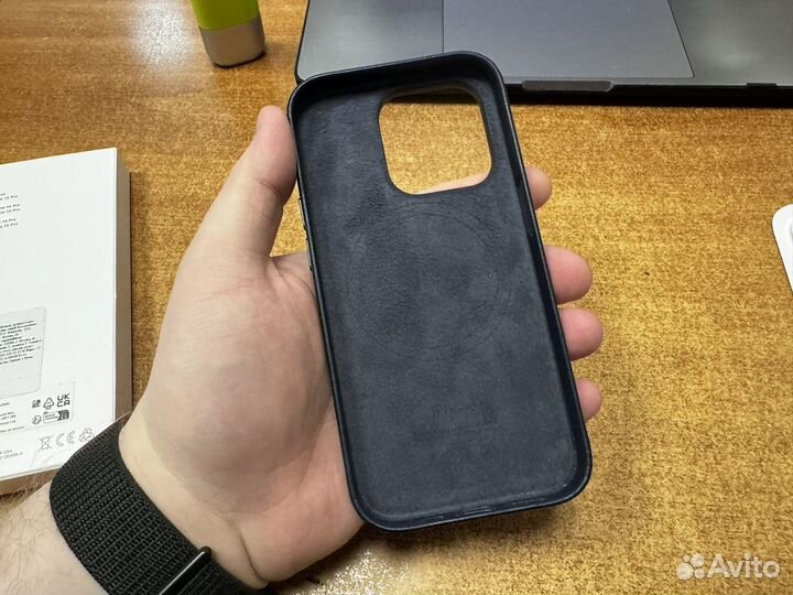 Leather Case iPhone 14 pro оригинал
