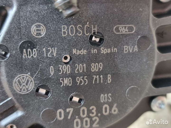 Моторчик заднего дворника Volkswagen Golf Plus