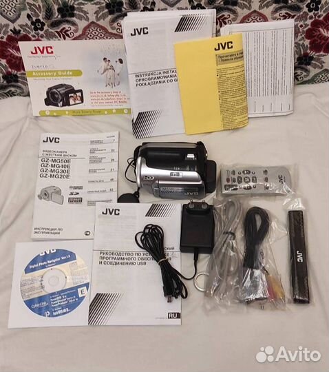 Видеокамера jvc gz-mg20e
