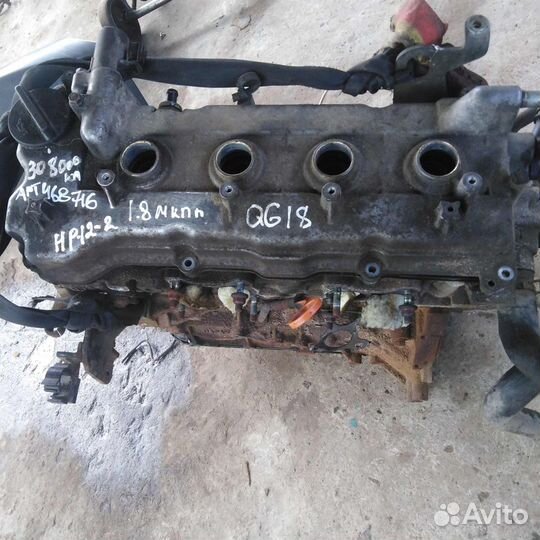Двигатель 1.8i QG18 Nissan Primera P12