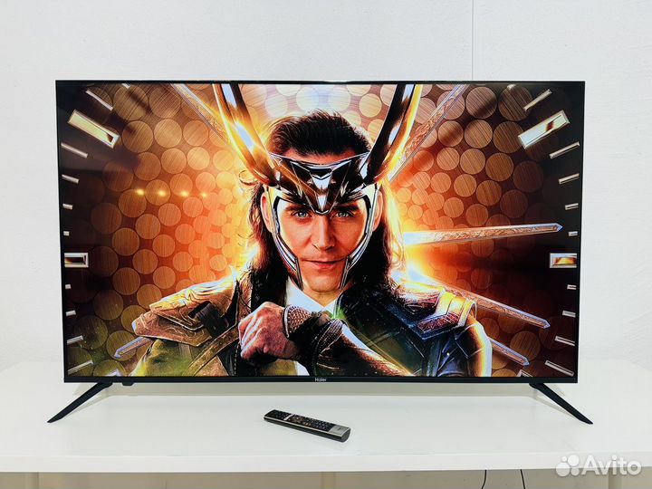 Огромный Haier 150см UHD 4K SMART Wi-Fi Bluetooth