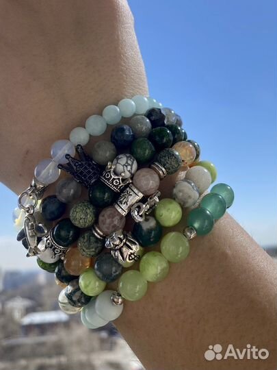 Браслеты из натуральных камней