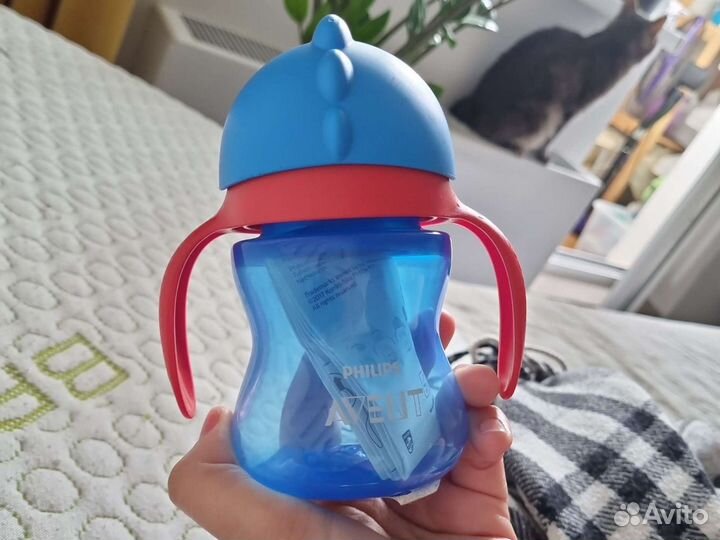 Бутылочка детская, чашка детская, новые