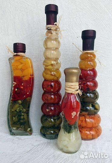 Овощи натуральные в бутыле