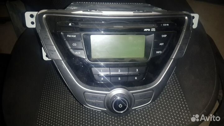 Магнитола на хендай элантру 2012