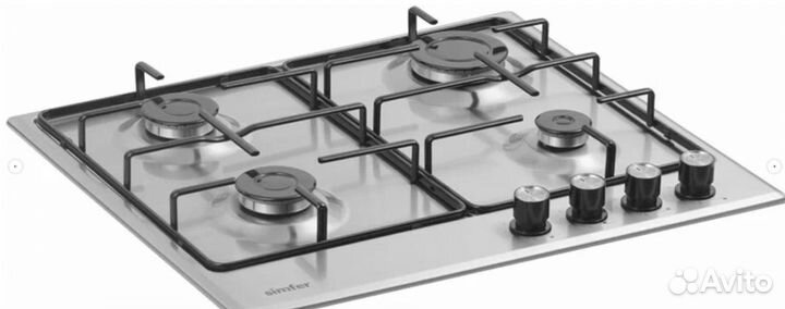 Встраиваемая газовая варочная панель Simfer H60V40