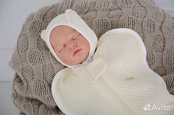 Пелёнка кокон на молнии Капитоне, 3-6 мес