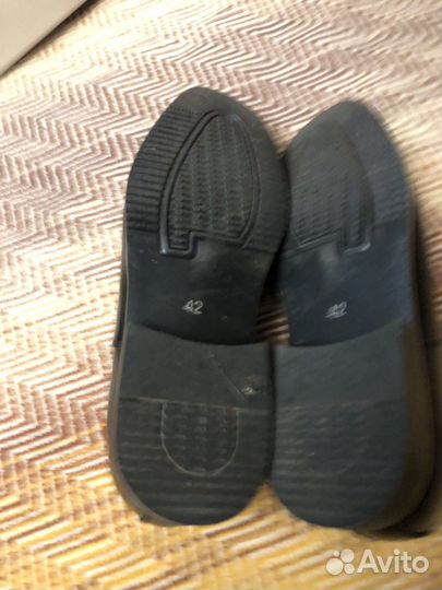 Полуботинки мужские 42 размер кожаные