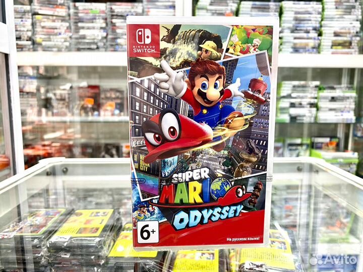 Super Mario Odissey игра для Nintendo Switch