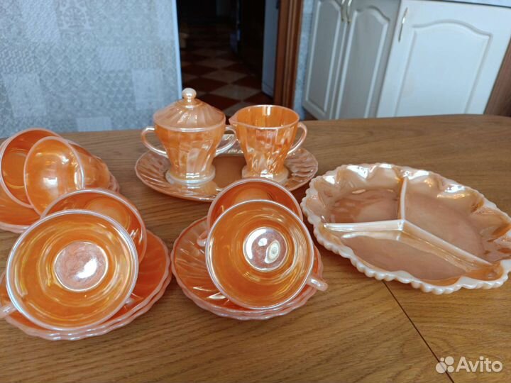 Сервиз чайный Anchor Hocking США