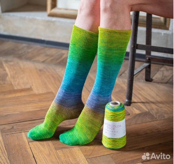 Носочная пряжа Laines Du Nord Watercolor Sock