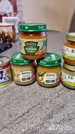 Детское питание 77 банок. Цена за всё