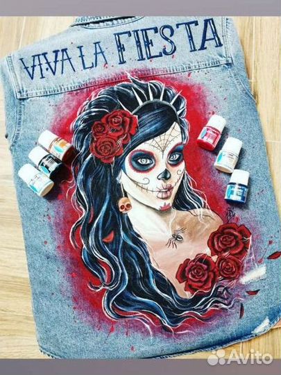 Роспись одежды и кожаных изделий