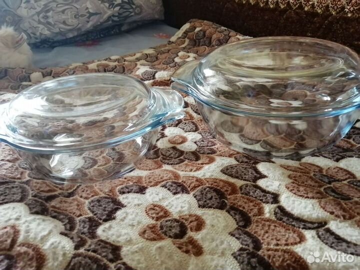 Кастрюльки стекло. Новые