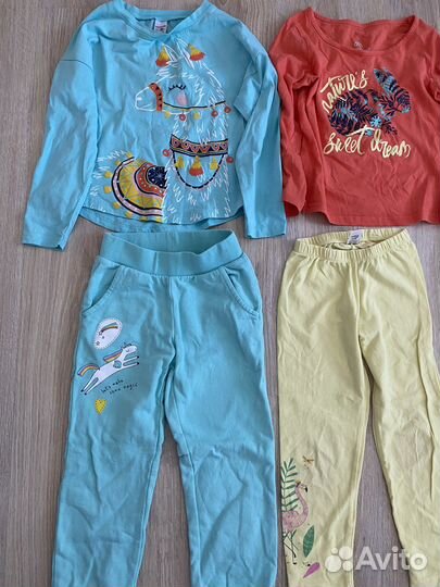 Вещи пакетом для девочки 98 104