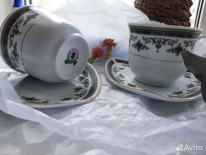 Чайная пара винтаж