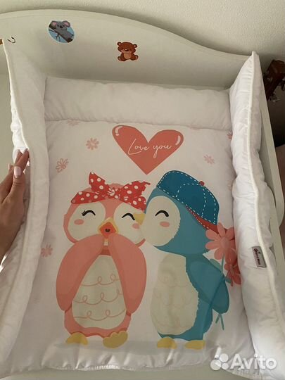 Матрасик для пеленального стола