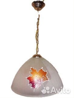 Светильник подвесной цепь зол. 1х100Вт/Е27 