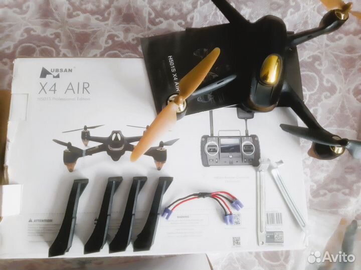 Квадрокоптер Hubsan h501s pro