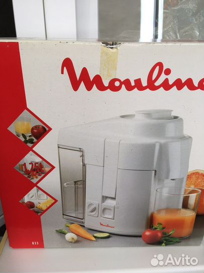 Центробежная соковыжималка Moulinex