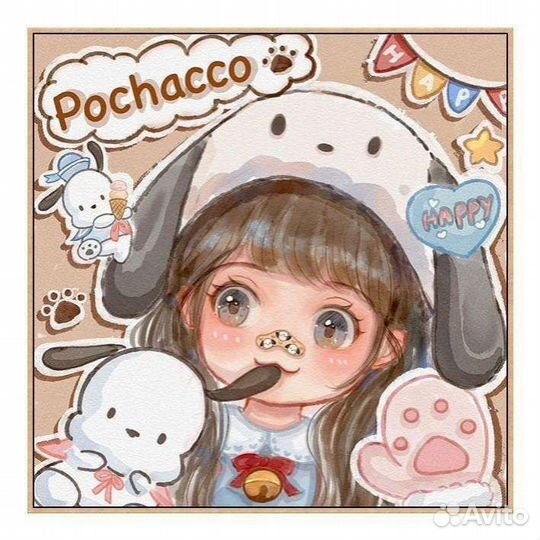 Картины раскраски по номерам с персонажами Аниме