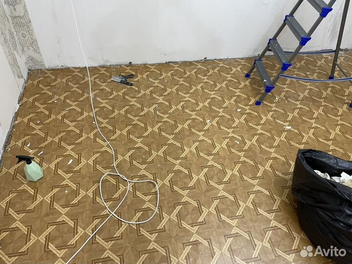 Отдам линолеум бу