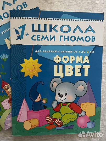 Книги для занятий с детьми школа семи гномов 1+