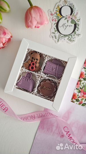 Шоколадные наборы на 8 марта