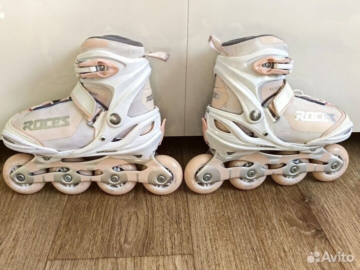 Роликовые коньки раздвижные 30-35р