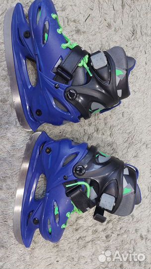 Коньки раздвижные 30-33