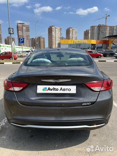 Chrysler 200 2.4 AT, 2015, 170 000 км