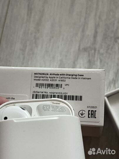 AirPods 2 оригинал, ростест