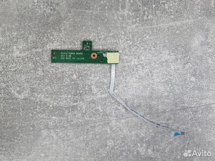 Плата кнопки вкл asus K53S