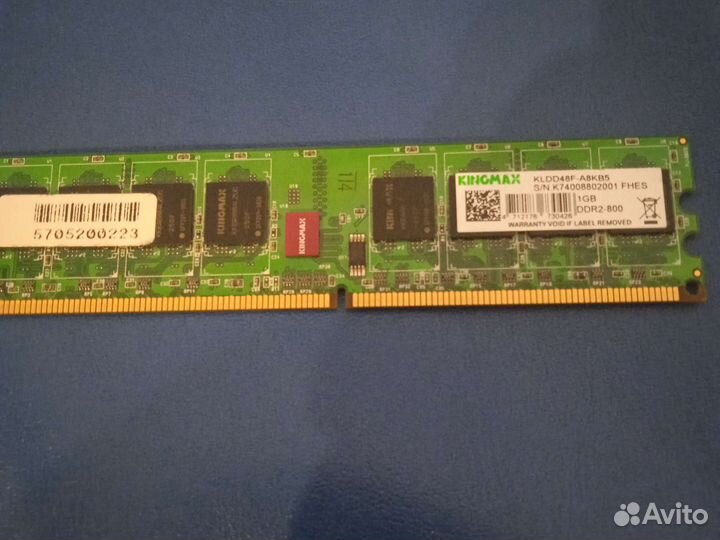 Плата оперативной памяти DDR2 1gb