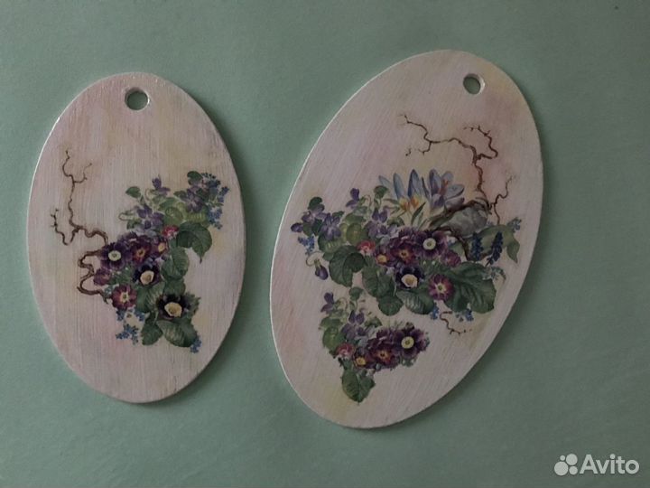 Кухонная разделочная доска. Декупаж