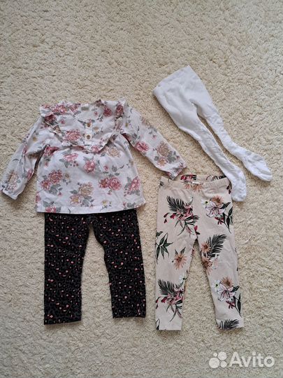 Одежда для девочки пакетом 80 86