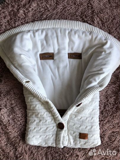 Вязаный конверт loom