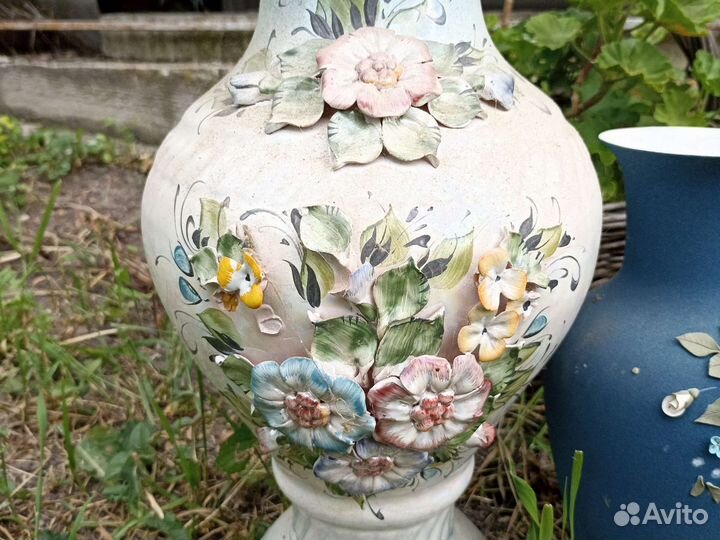 Ваза напольная фарфоровая