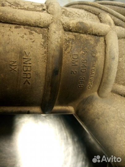 Патрубок гофра дроссельной заслонки Daewoo Nexia