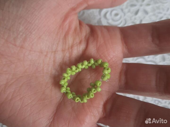 Колечки из бисера