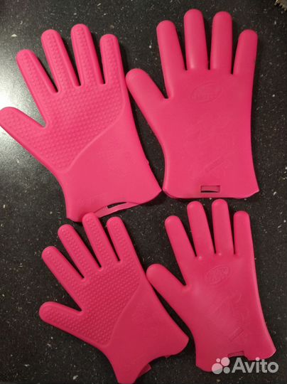 Перчатки силиконовые - набор 