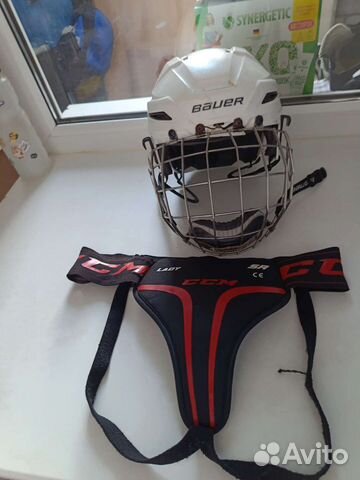 Хоккейный шлем бавер, и ракушка ccm