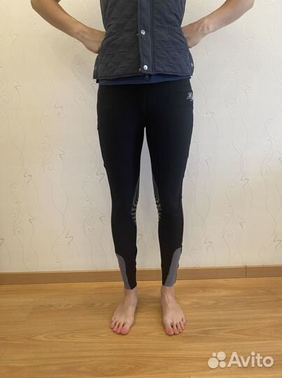 Бриджи для верховой езды и жилет