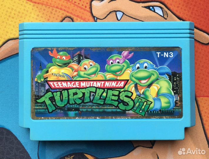 Turtles Ninja 3 Dendy Денди Старая Пиратка Remarks