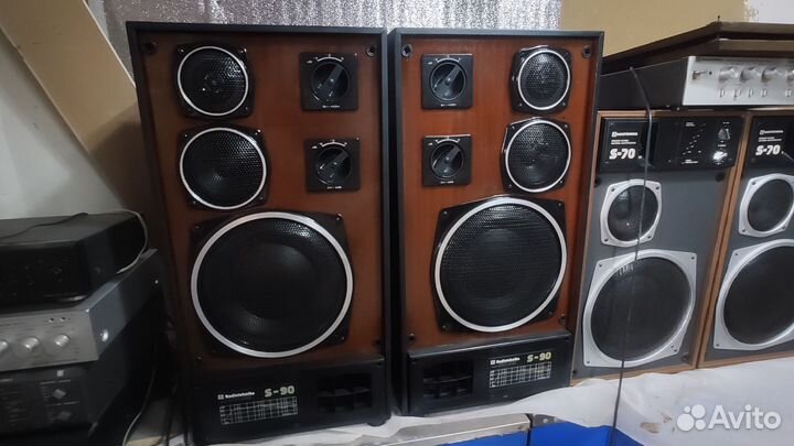 Акустические колонки s90 зеркальные