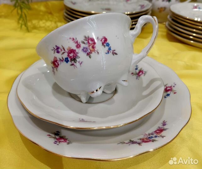 Tielsch. Koenigszelt.1945-1952 гг. Чайная тройка